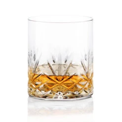 Cashs Ireland, Annestown King Size 3OF Scotch Crystal Whiskey Glasses, 1+1 Free