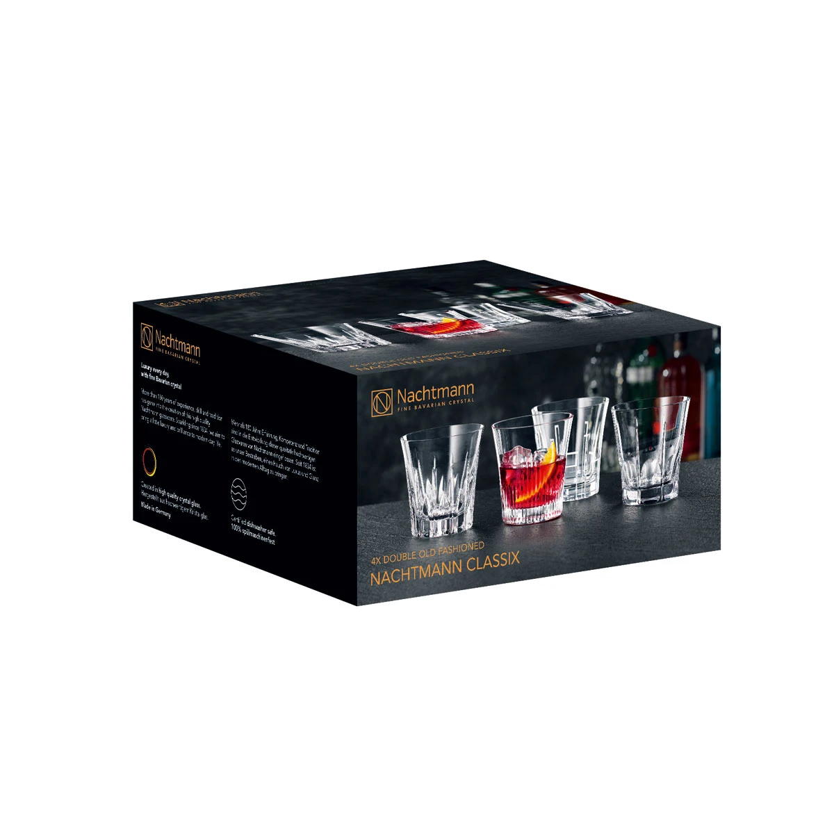 Nachtmann Classix DOF Tumbler, Set Of 4 4 Nachtmann Classix DOF Tumbler, Set Of 4 - Image 2