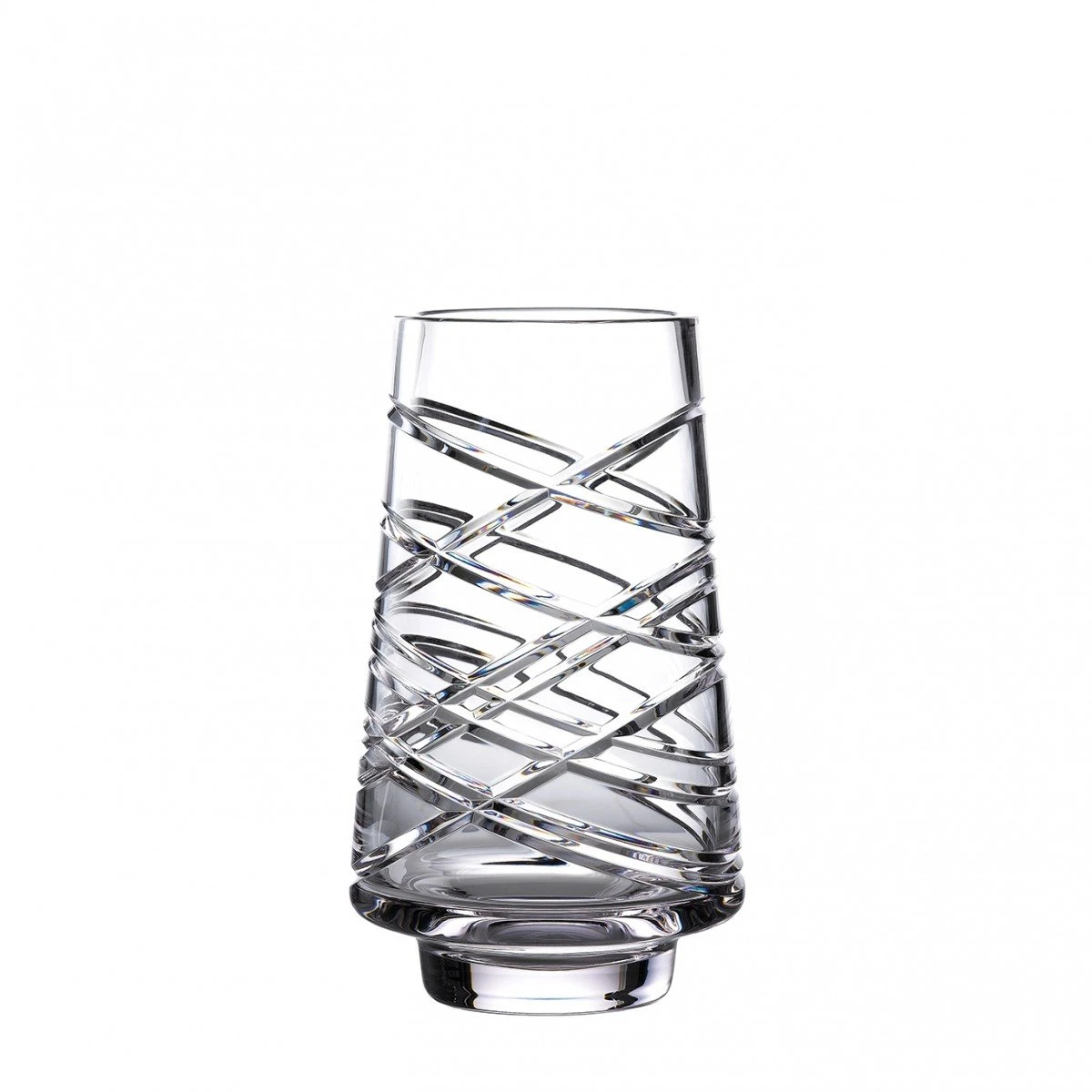 Waterford Crystal Mastercraft Aran 10" Vase 3 Waterford Crystal Mastercraft Aran 10" Vase