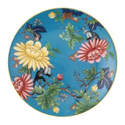 Wedgwood Wonderlust Sapphire Garden Plate Coupe, Single