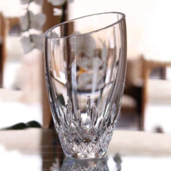 Waterford Lismore Essence Angled Round 9" Crystal Vase -Household Products Shop 1057715 a2