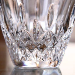 Waterford Lismore Essence Angled Round 9" Crystal Vase -Household Products Shop 1057715 a3
