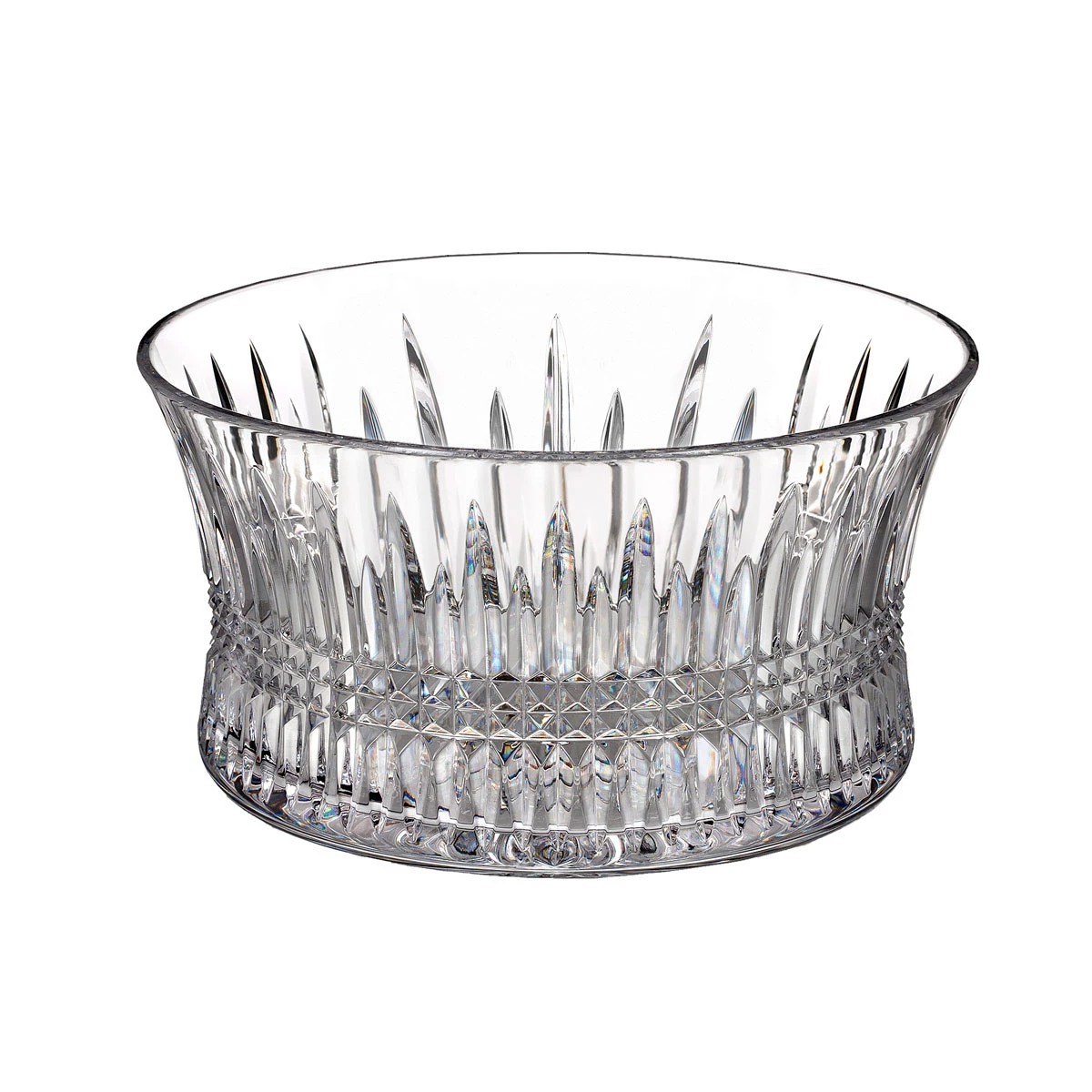 Waterford Lismore Diamond 10" Crystal Bowl 3 Waterford Lismore Diamond 10" Crystal Bowl