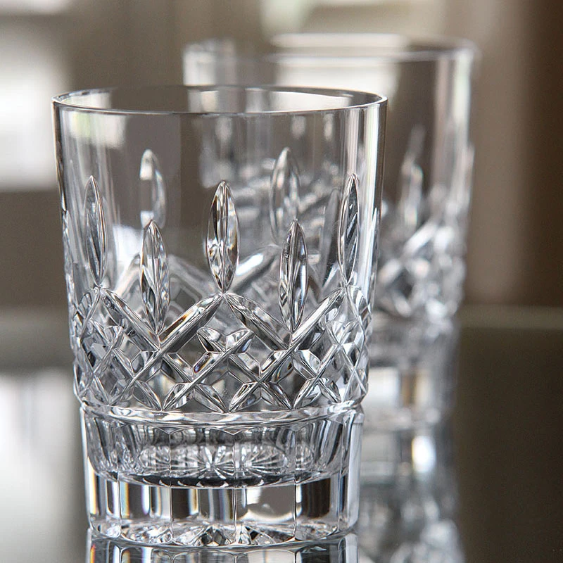 Waterford Crystal, Lismore 12 Oz Double Old Fashion DOF Tumbler, Single 4 Waterford Crystal, Lismore 12 Oz Double Old Fashion DOF Tumbler, Single - Image 2