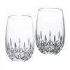 Waterford Crystal, Lismore Essence Stemless White Wine, Pair -Household Products Shop 1058171 a1