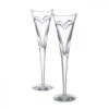 Waterford Wishes Love And Romance Heart Crystal Flutes, Pair -Household Products Shop 1058174 a1