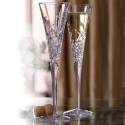 Waterford Crystal, Wishes Happy Celebrations Flutes, Pair -Household Products Shop 1058175 a2