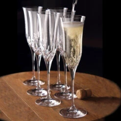 Waterford Crystal, Lismore Essence Crystal Flute, Boxed Set Of 6 -Household Products Shop 1058214 a3