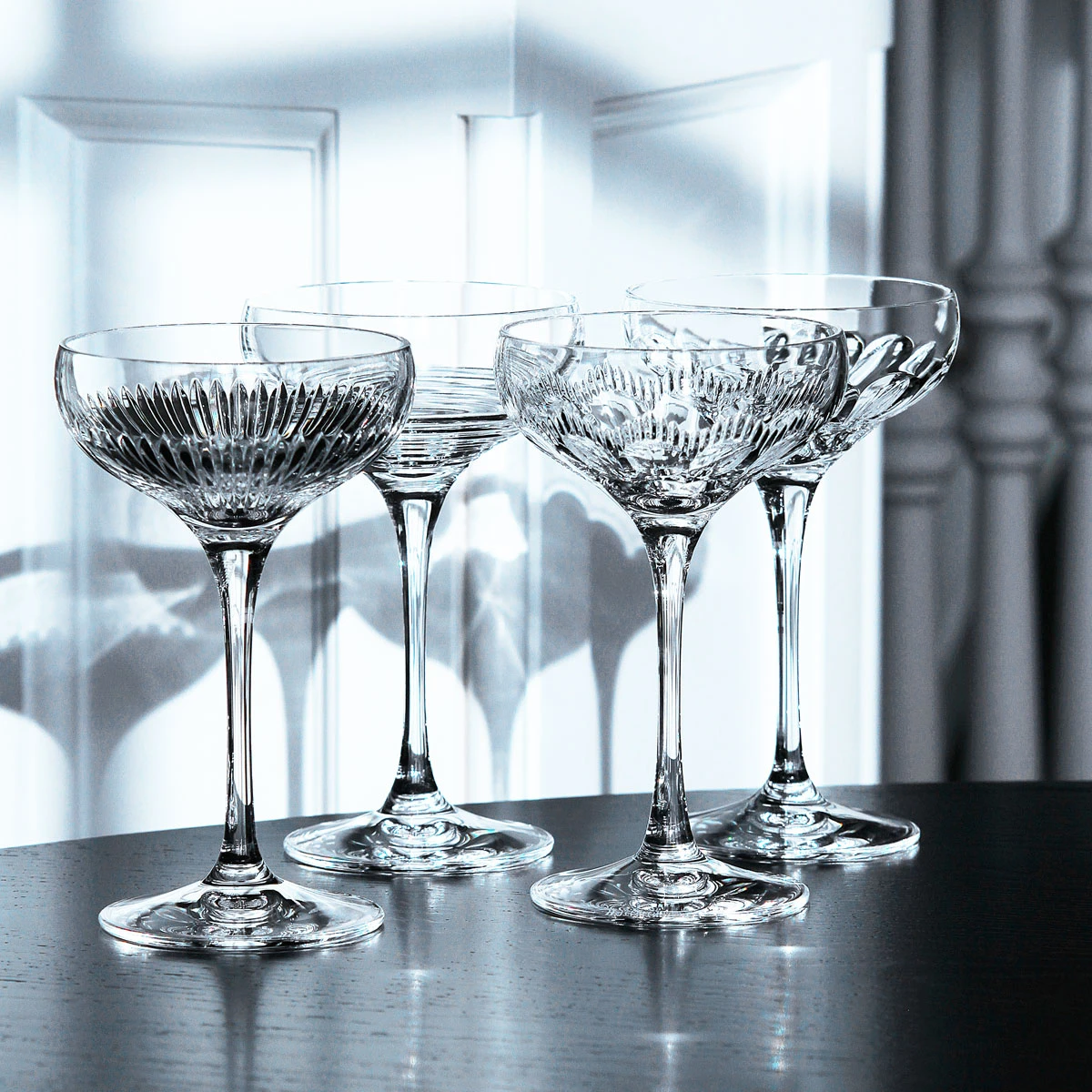 Waterford Mixology Cocktail Coupe Glasses, Set Of Four 5 Waterford Mixology Cocktail Coupe Glasses, Set Of Four - Image 3
