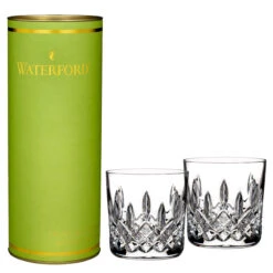 Waterford Crystal, Giftology Lismore 8oz. Old Fashion Tumbler, Pair