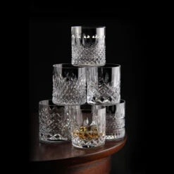 Waterford Heritage Straight Sided Whiskey Tumblers, Set Of Six