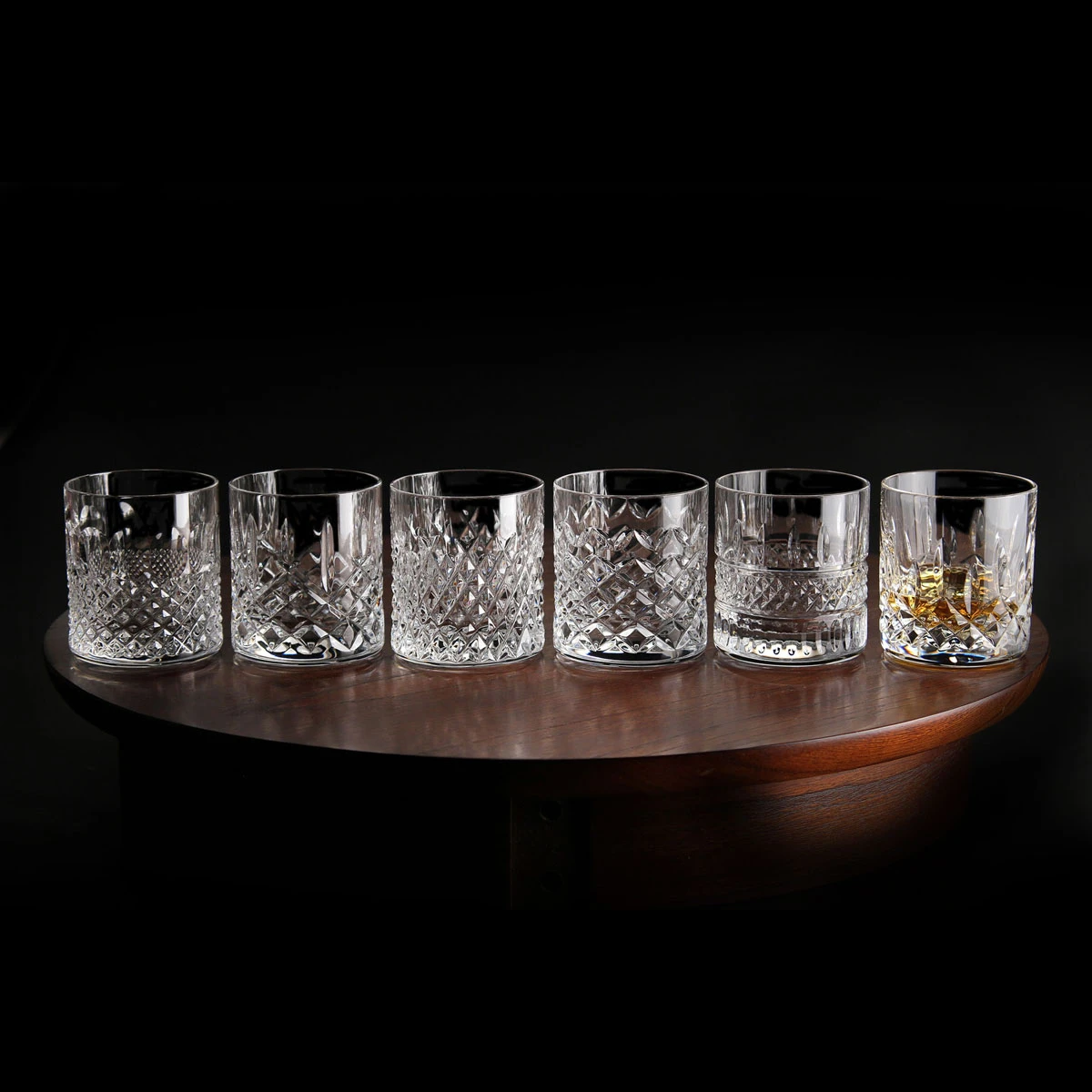 Waterford Heritage Straight Sided Whiskey Tumblers, Set Of Six 5 Waterford Heritage Straight Sided Whiskey Tumblers, Set Of Six - Image 3