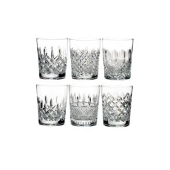 Waterford Crystal, Lismore Connoisseur DOF Tumblers, Mixed Set Of 6