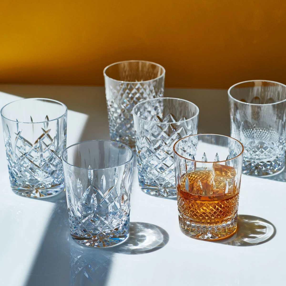 Waterford Crystal, Lismore Connoisseur DOF Tumblers, Mixed Set Of 6 4 Waterford Crystal, Lismore Connoisseur DOF Tumblers, Mixed Set Of 6 - Image 2