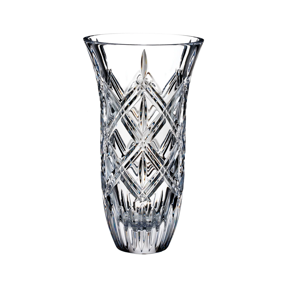 Marquis By Waterford Lacey 9" Crystal Vase 3 Marquis By Waterford Lacey 9" Crystal Vase