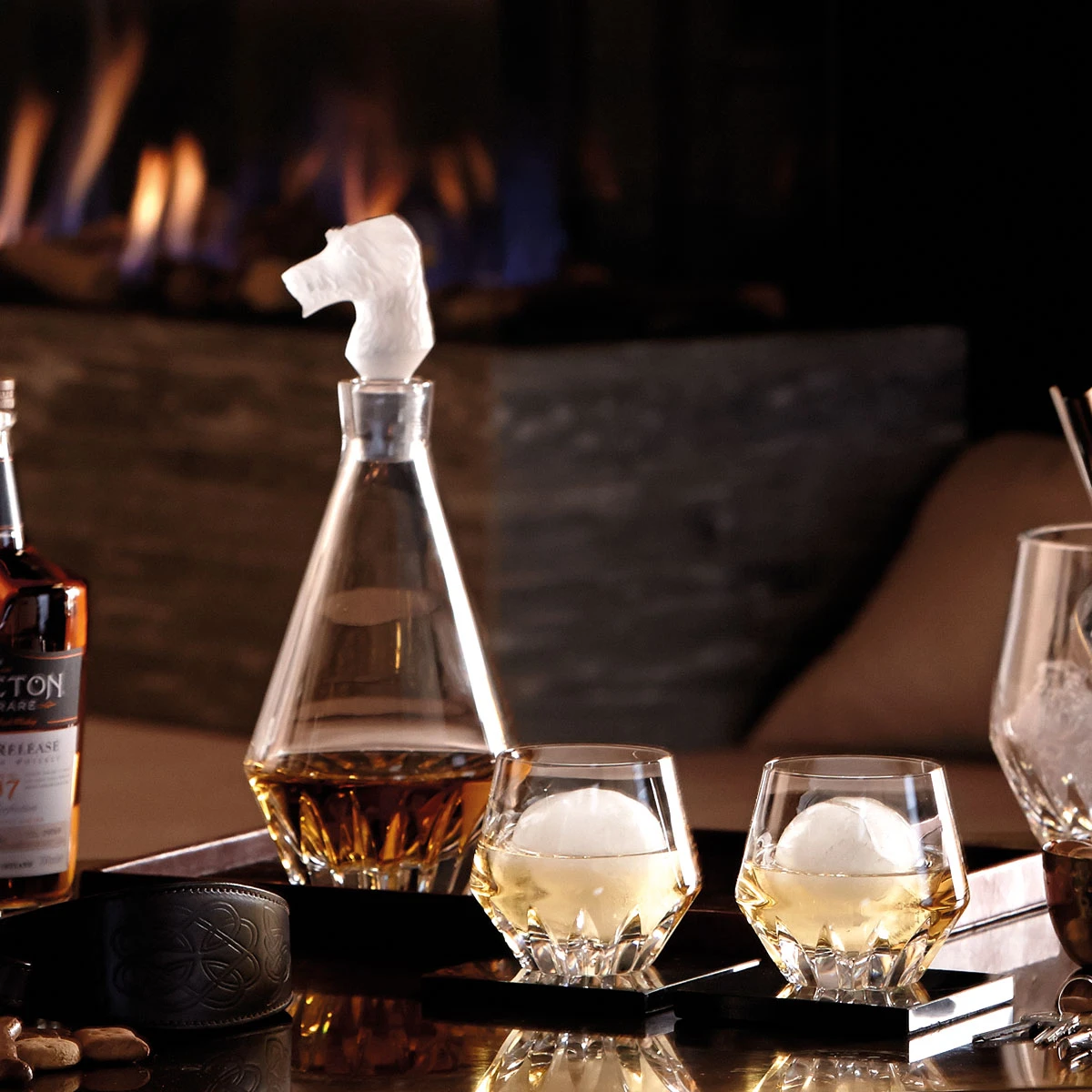 Waterford Crystal Irish Dogs Madra DOF Glasses, Pair 5 Waterford Crystal Irish Dogs Madra DOF Glasses, Pair - Image 3