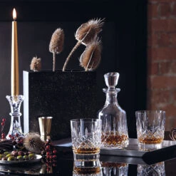 Waterford Crystal Lismore 12 Oz Double Old Fashion DOF Tumbler Glasses, Pair -Household Products Shop 1058536 a3