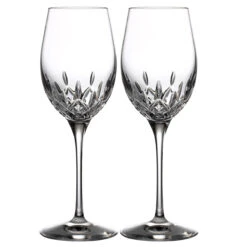 Waterford Crystal Lismore Essence White Wine, Pair