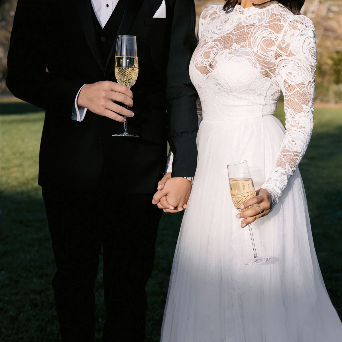 Waterford Mastercraft Irish Lace Flute Pair 6 Waterford Mastercraft Irish Lace Flute Pair - Image 4