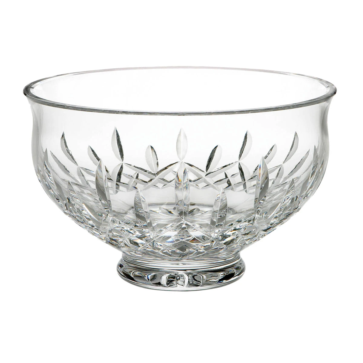 Waterford Lismore Footed 8" Crystal Bowl 3 Waterford Lismore Footed 8" Crystal Bowl