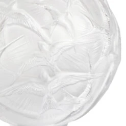 Lalique Hirondelles 8.5" Round Vase, Clear -Household Products Shop 10624100 a4