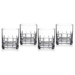 Marquis By Waterford Harper Old Fashioned Tumbler Set Of 4
