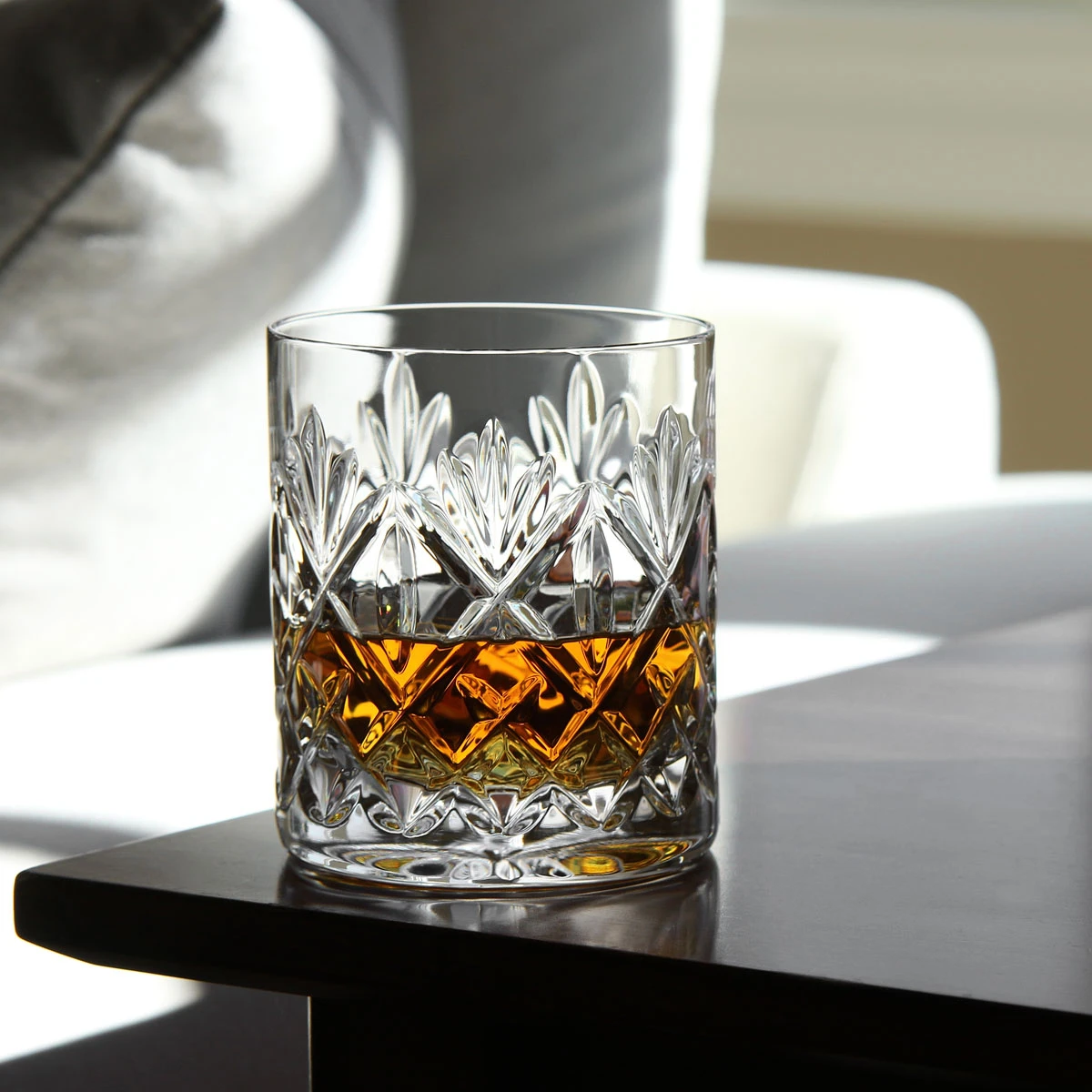 Waterford Crystal Huntley DOF Whiskey Tumbler, Pair 4 Waterford Crystal Huntley DOF Whiskey Tumbler, Pair - Image 2