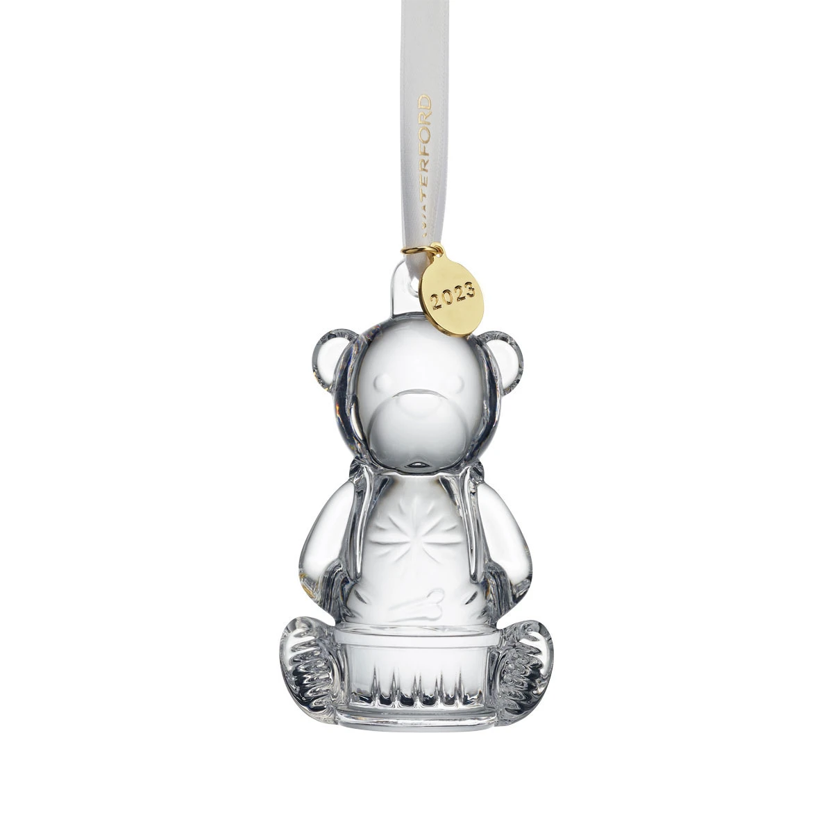 Waterford Crystal 2023 Baby's First Christmas, Bear Dated Ornament 3 Waterford Crystal 2023 Baby's First Christmas, Bear Dated Ornament