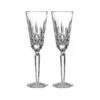 Waterford Mastercraft Lismore Classic Tall Champagne Flutes, Pair -Household Products Shop 1067510 a1