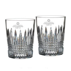 Waterford 2022 MLB World Series Champions Houston Astros Lismore Diamond DOF, Pair