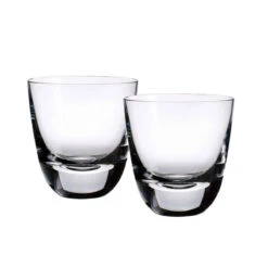 Villeroy And Boch American Bar Straight Bourbon Old Fashioned Tumbler Glasses, Pair