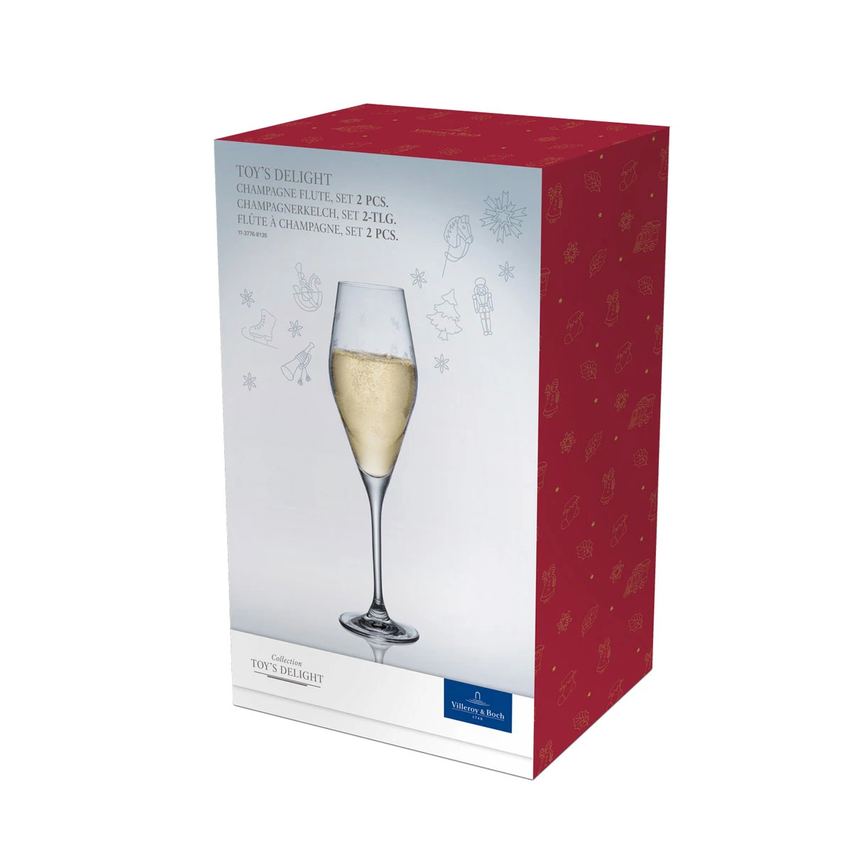 Villeroy And Boch Toys Delight Champagne Flute Pair 4 Villeroy And Boch Toys Delight Champagne Flute Pair - Image 2