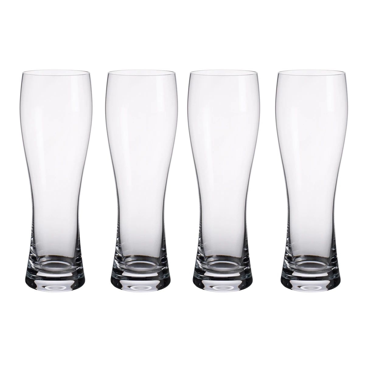 Villeroy And Boch Purismo Beer Pilsner Glasses, Set Of Four 3 Villeroy And Boch Purismo Beer Pilsner Glasses, Set Of Four