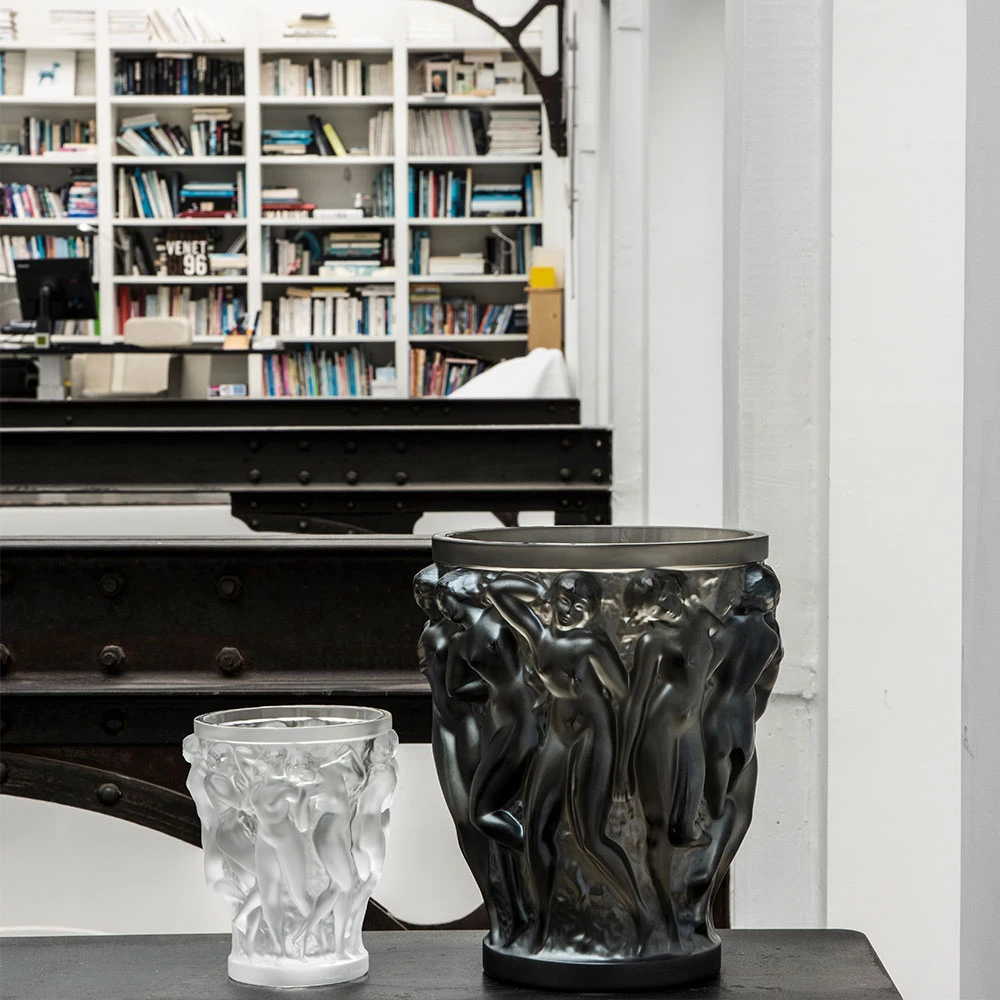 Lalique Bacchantes 9.5" Vase, Clear 7 Lalique Bacchantes 9.5" Vase, Clear - Image 5