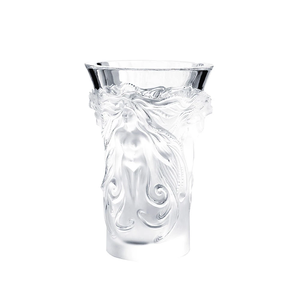 Lalique Fantasia 7" Vase 3 Lalique Fantasia 7" Vase