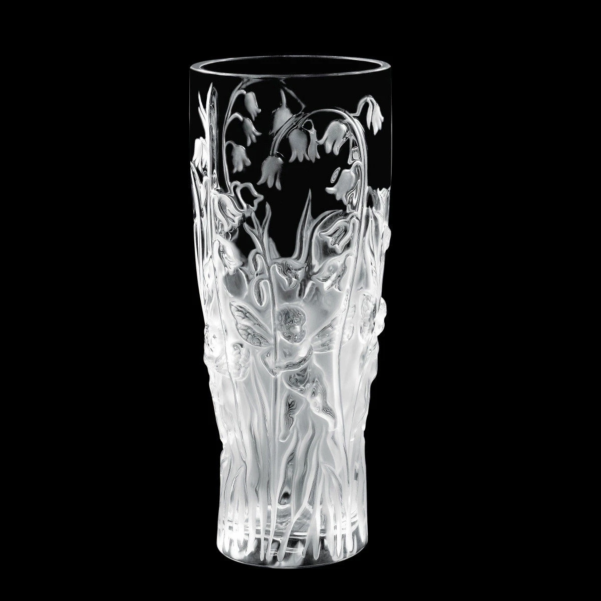 Lalique Elves 8" Vase 5 Lalique Elves 8" Vase - Image 3