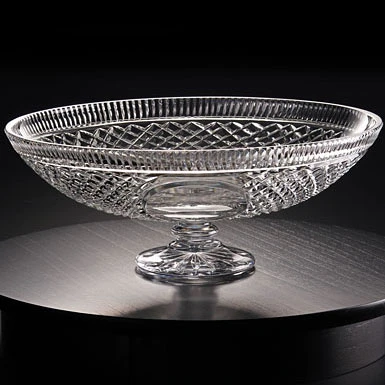 Cashs Ireland, 15 1/2" Crystal Trophy, Blank Panel, Footed Bowl 3 Cashs Ireland, 15 1/2" Crystal Trophy, Blank Panel, Footed Bowl