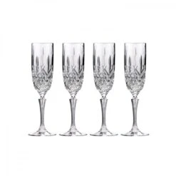 Marquis By Waterford Markham Flutes, Set Of 4