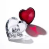 Baccarat Crystal, Puffed Cupid Heart, Ruby -Household Products Shop 1761585B 1761585B a1 5