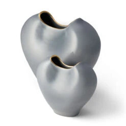 Aerin Paola 9.5" Vase, Dusk Blue -Household Products Shop 19222028AE a5