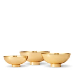 Aerin Sintra Footed Bowl, Medium, Gold -Household Products Shop 20120034AE a3