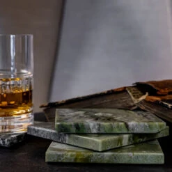 Cashs Ireland, Connemara Marble Square Coasters, Set Of Four -Household Products Shop 20692C a4