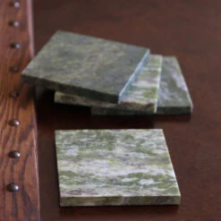 Cashs Ireland, Connemara Marble Square Coasters, Set Of Four -Household Products Shop 20692C c coaster sq161200