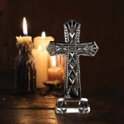Cashs Ireland, Holy Cross Crystal Sculpture -Household Products Shop 20892C a2