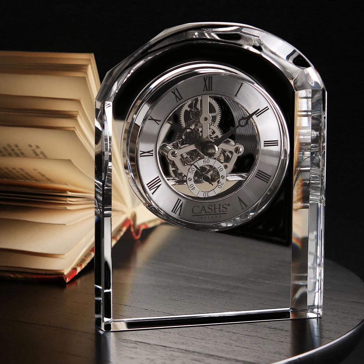 Cashs Ireland, Dome 6.25" Desk Clock 4 Cashs Ireland, Dome 6.25" Desk Clock - Image 2