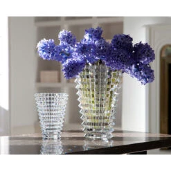 Baccarat Crystal, Eye Oval 9 1/4" Vase, Clear -Household Products Shop 2103568B a3