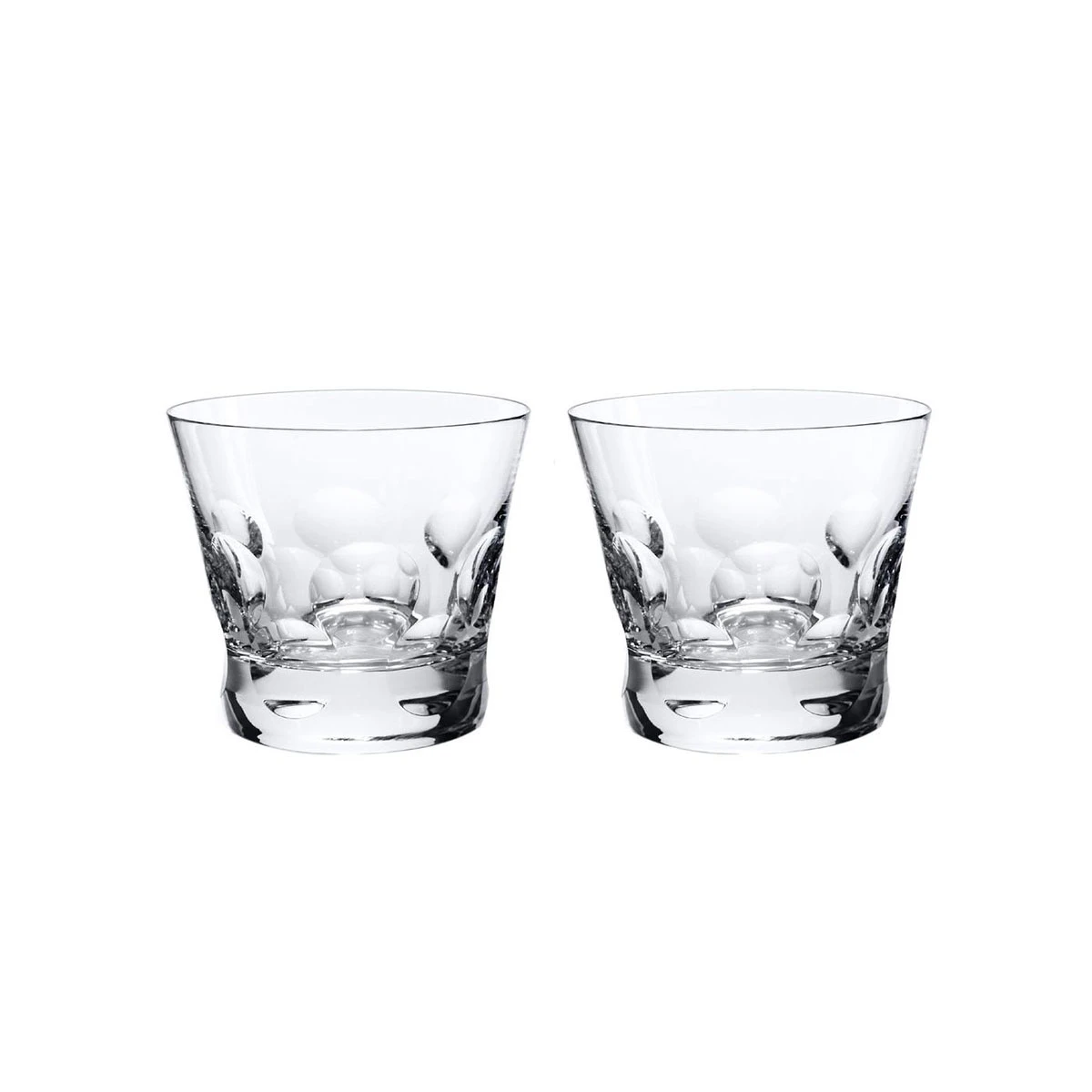 Baccarat Crystal, Beluga DOF Tumbler #2, Pair 3 Baccarat Crystal, Beluga DOF Tumbler #2, Pair