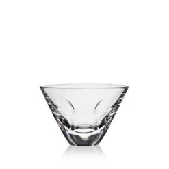 Steuben Verve Stemless Martini Glass, Single