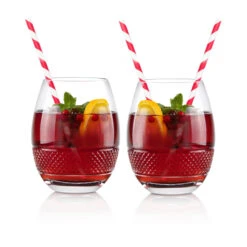 Cashs Ireland Cooper Stemless Red Wine Glasses, 1+1 Free 9 Cashs Ireland Cooper Stemless Red Wine Glasses, 1+1 Free -Household Products Shop 24355C a4