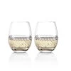 Cashs Ireland Cooper Stemless White Wine Glasses, 1+1 Free